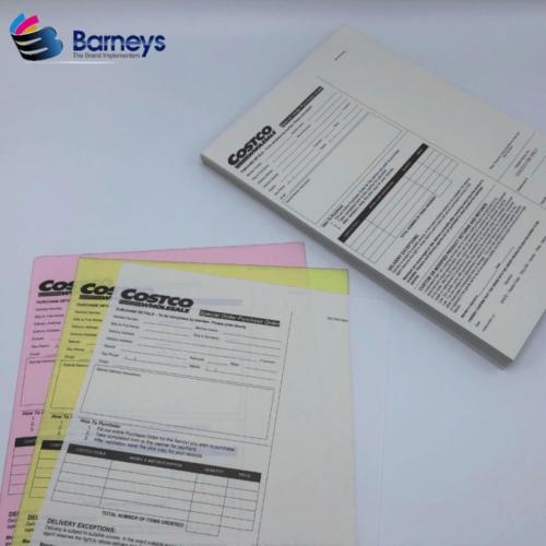 Printed 3 Part Forms